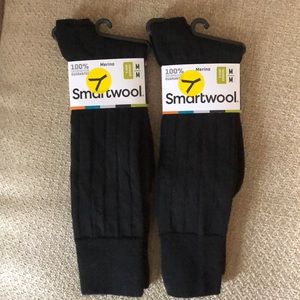 Smart wool men’s black socks